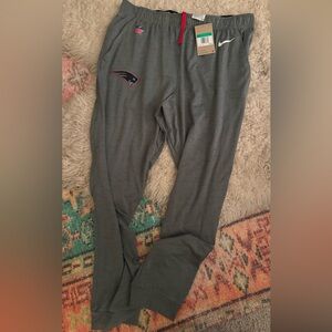 Nike Gray Joggers with Team Logo